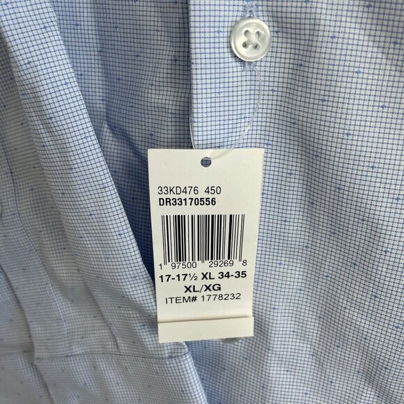 NEW Calvin Klein Men's XL Button Down  Dress Shirt Regular Fit XL  Pattern - Picture 6 of 9